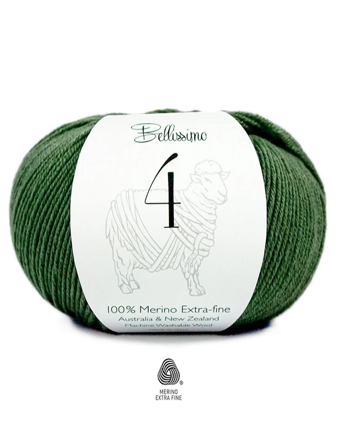 Bellissimo 4 ply Extra Fine Merino Wool