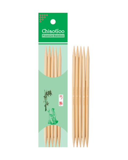 ChiaoGoo Bamboo Double Pointed Knitting Needles (DPN)