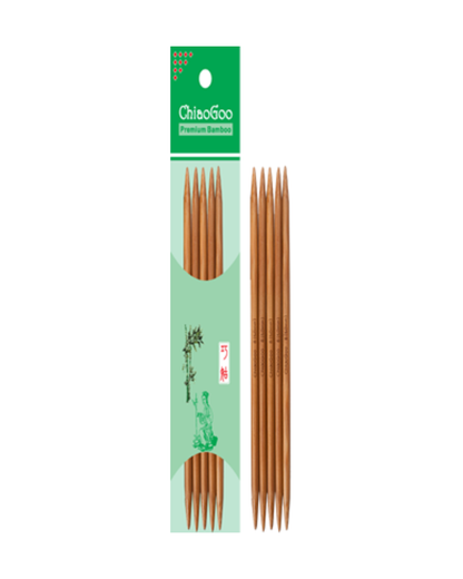 ChiaoGoo Bamboo Double Pointed Knitting Needles (DPN)