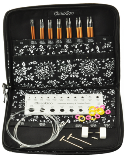 ChiaoGoo Spin Bamboo Interchangeable Knitting Needle Sets