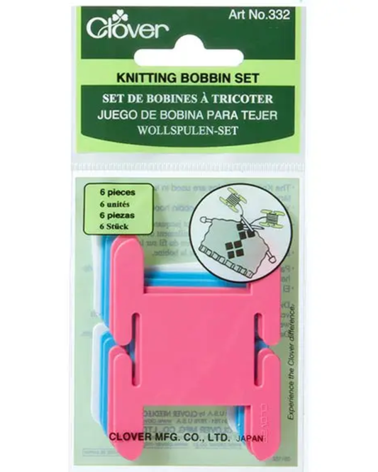 Clover Knitting Bobbin Set 332