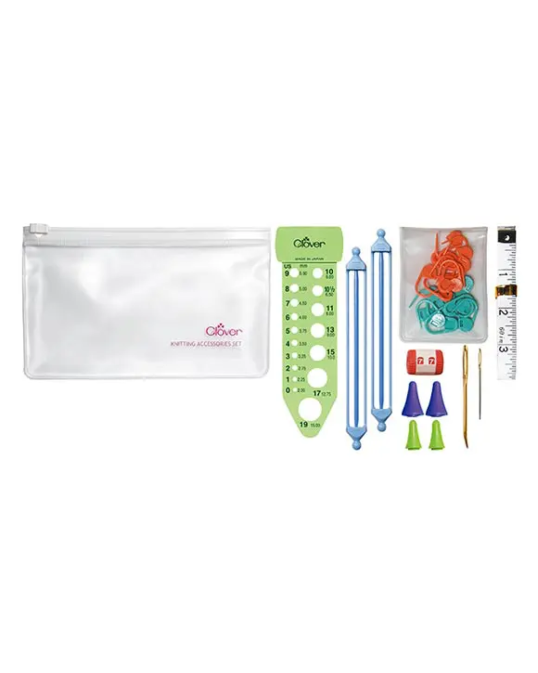 Clover Knitting Accessory Set 3003 (Knit Mate)
