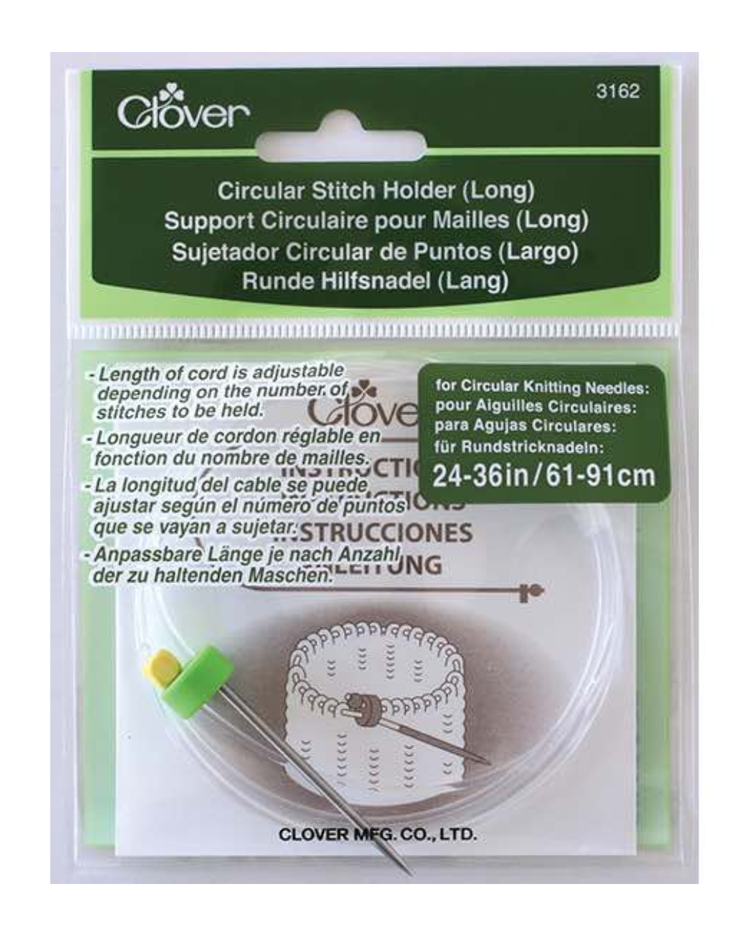 Clover circular stitch holder