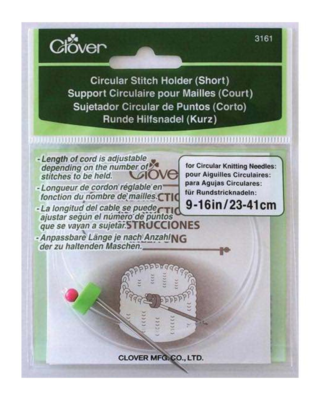 Clover circular stitch holder