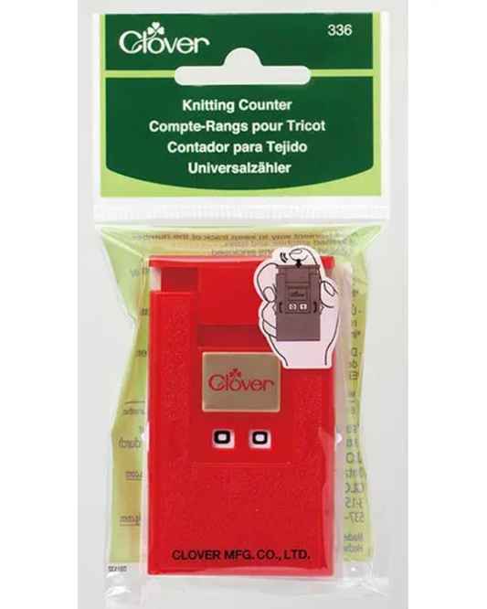 Clover knitting counter 336