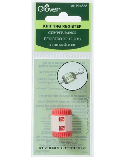 Clover knitting register (row counter) 328