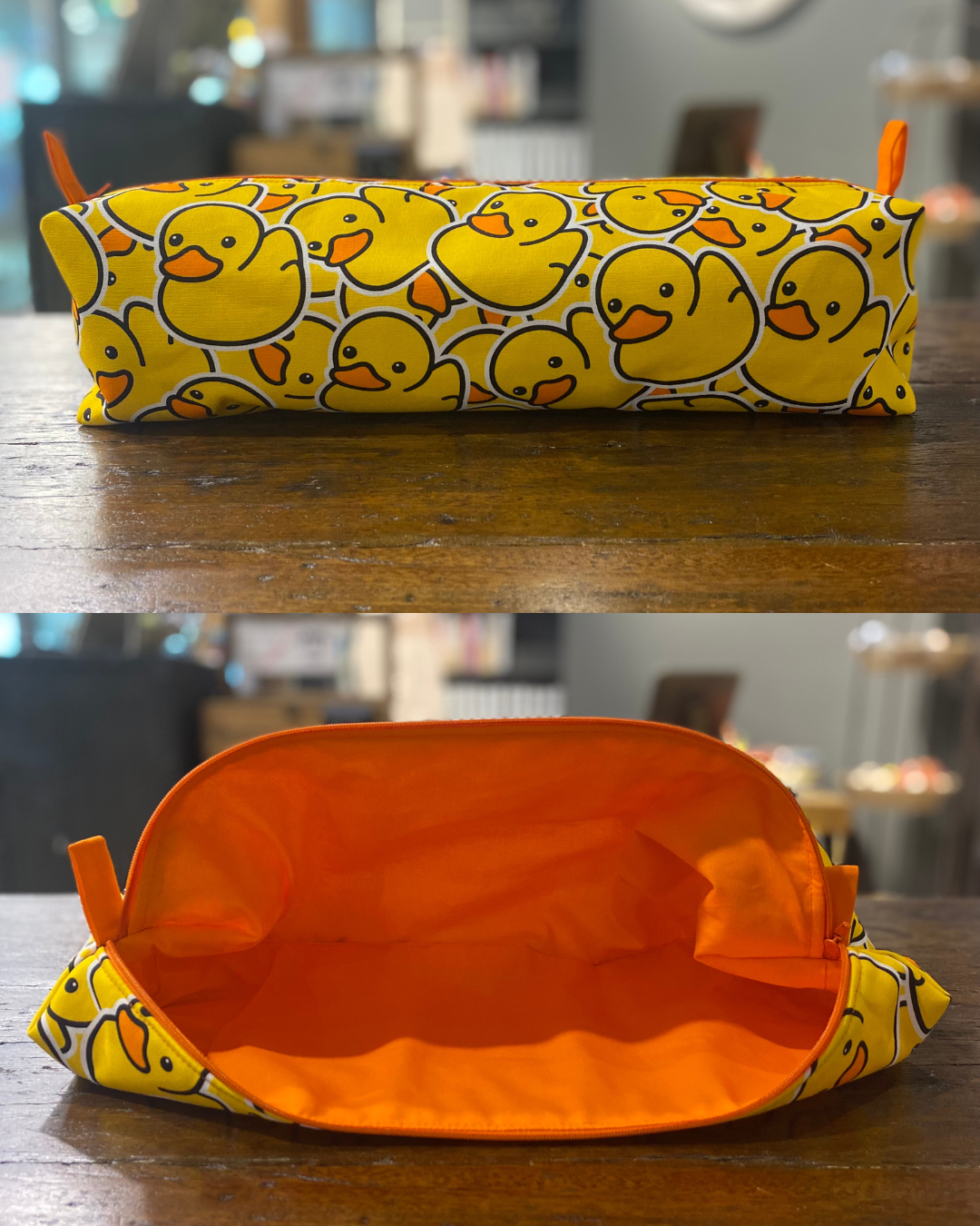Hand Sewn Fabric Zipper Project Bags