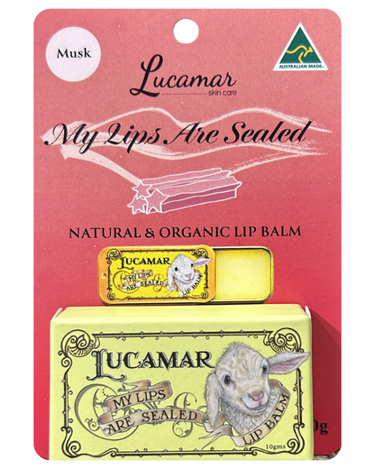 Lucamar My Lips Are Sealed: Natural Lip Balm