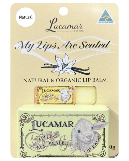 Lucamar My Lips Are Sealed: Natural Lip Balm