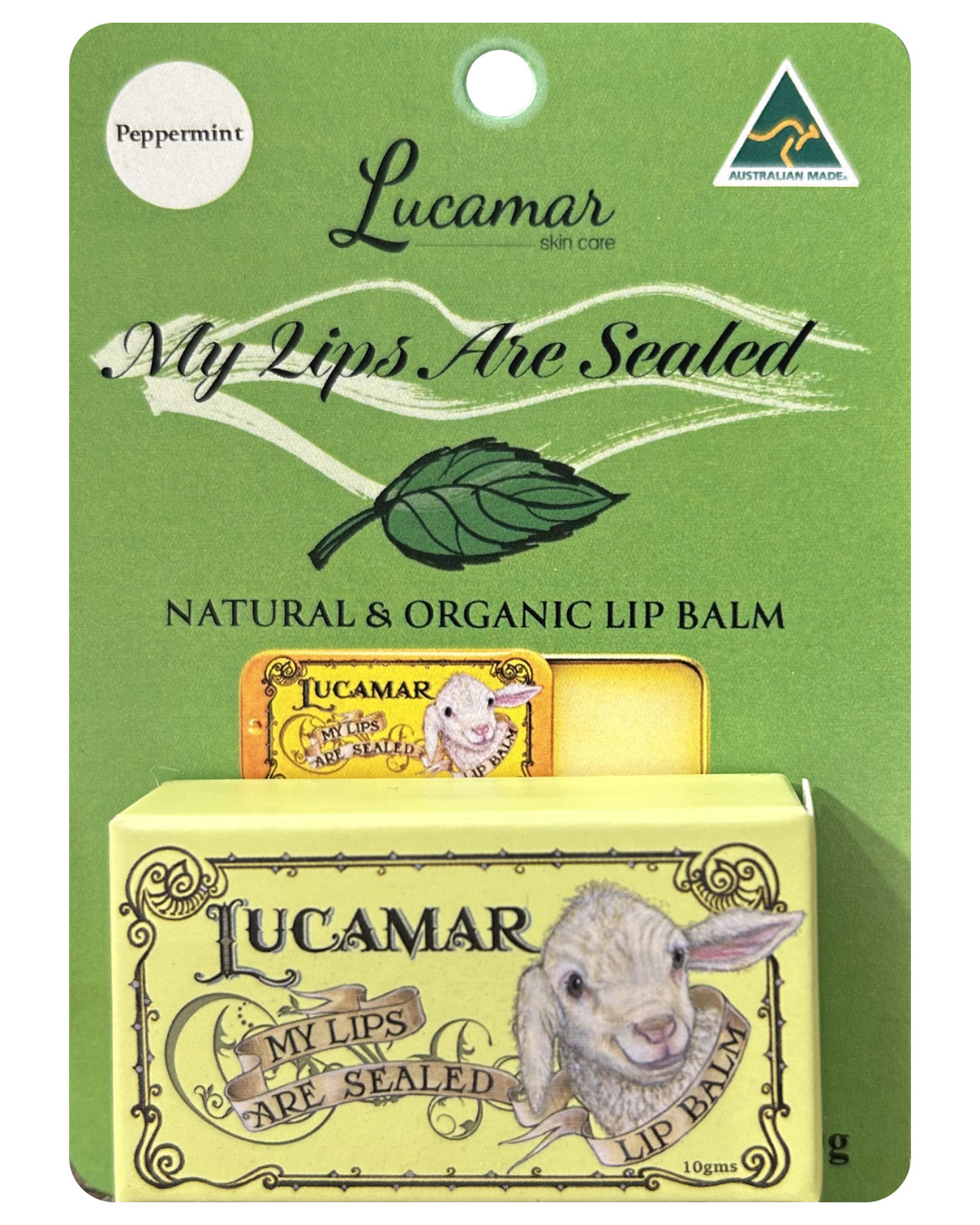 Lucamar My Lips Are Sealed: Natural Lip Balm