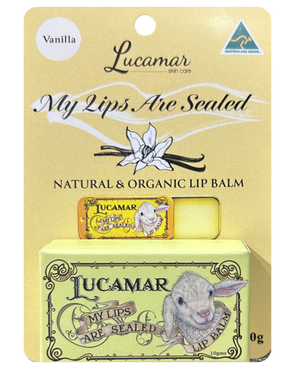 Lucamar My Lips Are Sealed: Natural Lip Balm