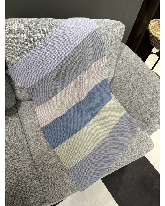 Garter Stitch Blanket - Cleckheaton Superfine Merino