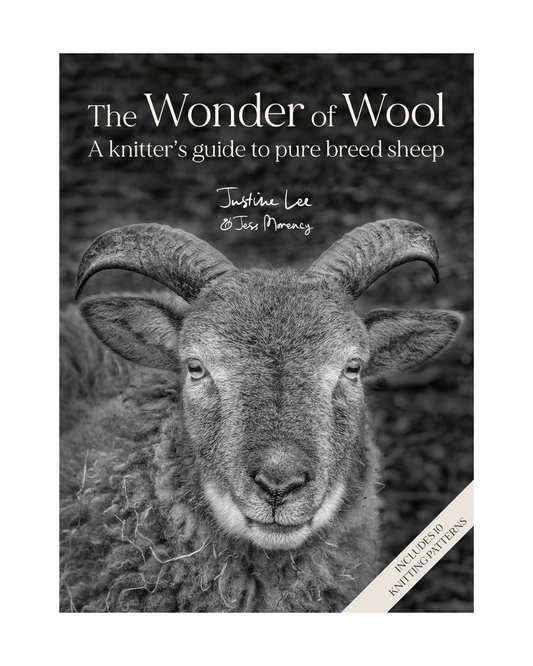 The Wonder of Wool; A knitter’s guide to pure breed sheep; includes 10 knitting patterns